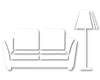 Furniture living room, dining room