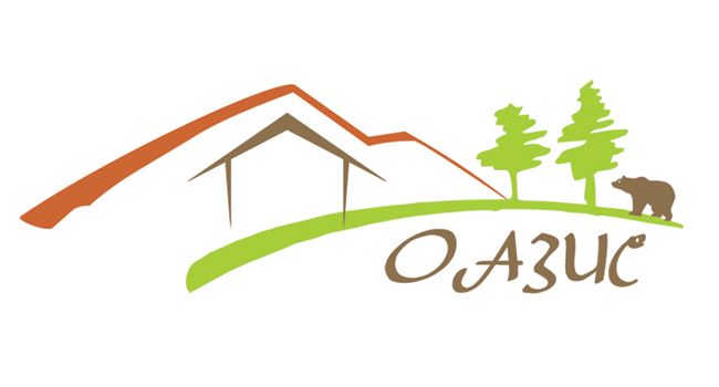 Уеб сайт: Лого - Къща за гости Оазис, Баните
